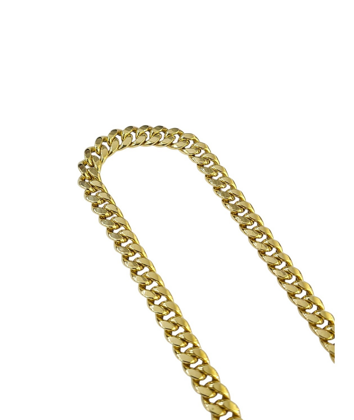 Real 10k Yellow Gold Bracelet Miami Cuban Link 8 Inch 6mm Men Women 10 KT