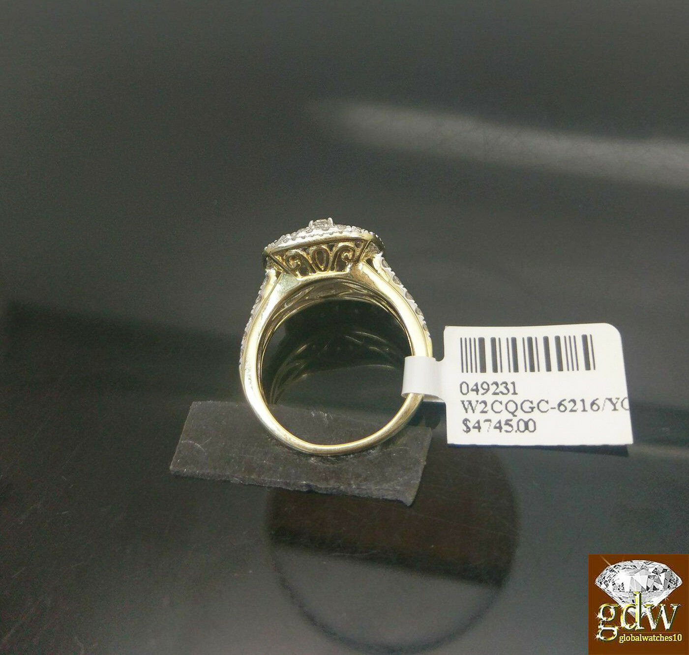 14k White Yellow Gold Ladies 1.25CT Diamond Ring Women SIZE 7 Band ,GENUINE REAL