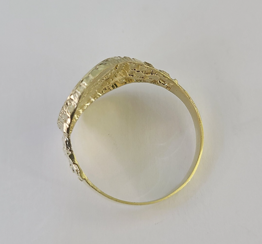 10k Yellow Gold Last Supper Ring Casual Band Genuine Brand New Religious