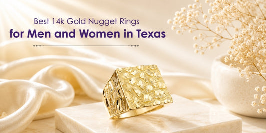 Best 14k Gold Nugget Rings for Men and Women in Texas