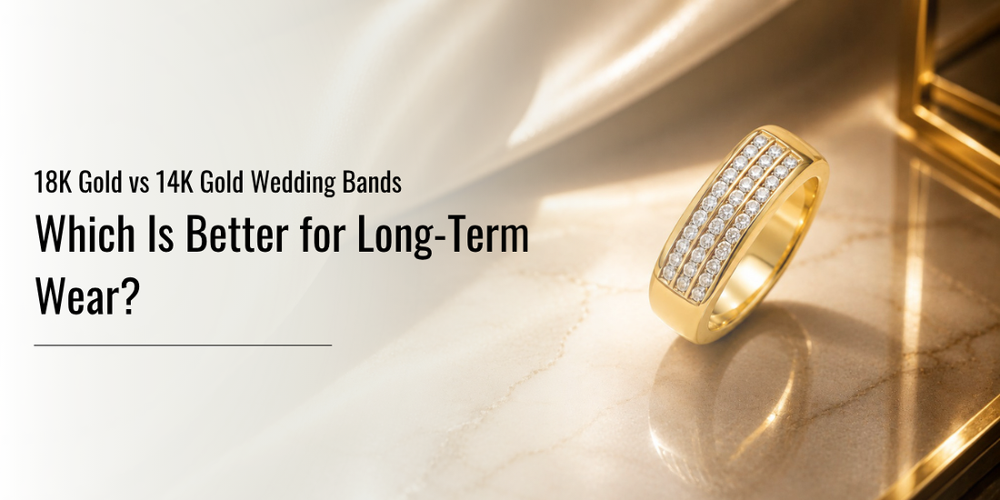 Shop 18K Gold vs 14K Gold Wedding Bands