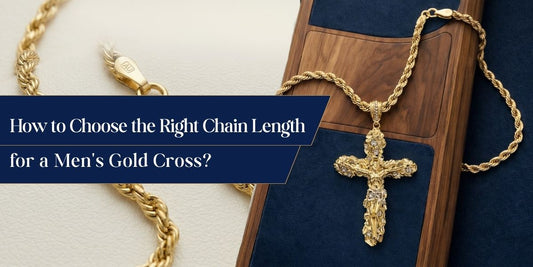 Shop Men's Gold Cross Necklace in Texas,Usa