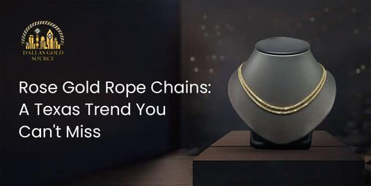 shop rose gold rope chain in USA