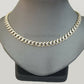 10K Yellow Gold Royal Miami Cuban Chain With Diamond Cut, 24 inches 7 mm Real