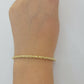 Solid 10k Yellow Gold Rope bracelet 7" 7.5" 8" 8.5" 9" Men Women 3mm- 9mm REAL