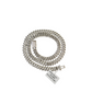 Real 925 Silver Moissanite Necklace Cuban Link Chain 22 Inch 10mm For Men