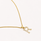 10K Gold Solid Franco Chain R Initial CZ Stone Pendant Set 1mm 16 18 20 22 Women