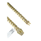 10k Yellow Gold Bracelet 8.5 Inch Royal Monaco Cuban Link 10mm Mens Box Clasp
