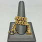 8mm 10k Gold Miami Cuban link Bracelet 7.5" 8" 8.5" 9" REAL 10kt Yellow Gold