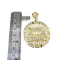 Real 10k Rope Chain Last Supper Necklace Pendant Set 7mm 20"-30" Gold Men