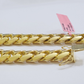 13mm Solid 14k Yellow Gold bracelet Miami Cuban Link 8 Inch Mens REAL 14kt HEAVY
