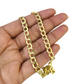 Real 10k Gold Chain Cuban Curb Link 20 Inch 5.5mm 10kt Yellow Gold Necklace