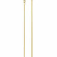 Real 18K Yellow Gold Franco Bracelet 1mm 7" 8" Ladies Dainty Thin Chain Jewelry