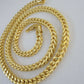 10K Gold Franco Link Chain 22" Necklace Thick, REAL 10kt Men's STRONG Chain Link