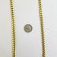 10K SOLID Yellow Gold Miami Cuban Chain 8mm 24 Inch men's Real gold 10kt