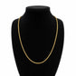 Genuine 18K Yellow Gold Franco Link Chain Choker Necklace 1mm 16 Inch Women