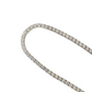 Real 925 Silver Moissanite Tennis Necklace Chain 22 Inch 4mm Women Men