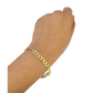 Real 10k Cuban Curb Bracelet Yellow Gold Solid 8 Inch 6mm 10kt Bracelet