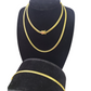10k Solid Gold Miami Cuban Chain 18"-24" Bracelet 7" Set 4mm Men Women Necklace