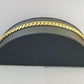14K SOLID Gold Bracelet Miami Cuban Link Box Lock 9inch , yellow gold men women
