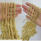 Real 10k Yellow Gold chain Bracelet 5mm-10mm Miami Cuban Link Necklace 8"-30"