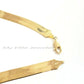 Real 10K Yellow Gold Herringbone Chain 18 Inch 10MM Necklace Ladies Men's SALE!!