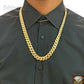 10k Real Gold Men Miami Cuban Royal Monaco Link Chain 26 inch 15mm Gold THICK!!