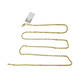 10K Yellow Gold Rope Chain Necklace 2mm 22 Inch REAL 10kt Diamond Cuts Womens
