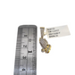 Real 10k Yellow Gold Praying Hands Diamond Charm Pendant 1'' inch Genuine 10kt