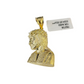 Real 10k Charm Pendant Christ Head Yellow Gold 10KT