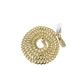 Real 10k Gold Chain 7mm Monaco Cuban Link Necklace 24'' Men's 10kt Yellow Gold