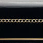 10K Gold Bracelet Real Cuban Link Solid Diamond Cut 5mm 8" Inch REAL Yellow Gold