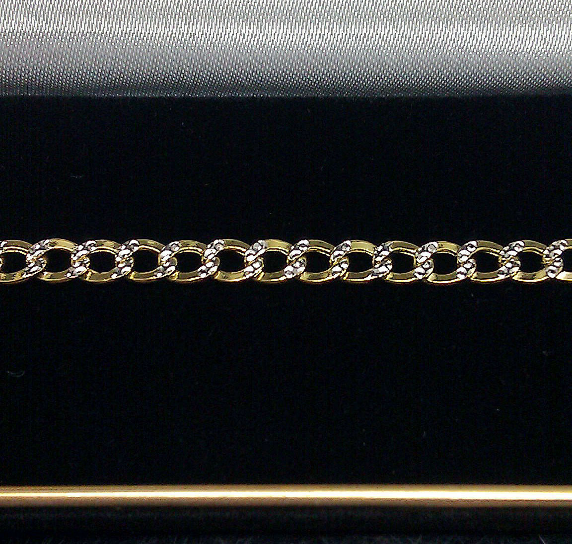 10K Gold Bracelet Real Cuban Link Solid Diamond Cut 5mm 8" Inch REAL Yellow Gold
