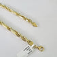 10k Gold Milano Rope Chain Necklace 24" 7mm 10kt Yellow Gold REAL