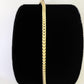 10k Yellow Gold Franco Bracelet 3mm 7.5" Inch Men Women Link Real