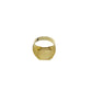 10K Yellow Gold Mens Last Supper Ring Signet Religious Band Bold Statement