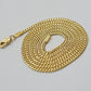 Real 18kt Yellow Gold Miami Cuban Chain Necklace 2mm 22 Inch Men Women SOLID 18k