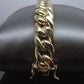 Real 10k Gold Bracelet Men's Miami Cuban Link 8" 10MM 10KT Yellow Gold Box Lock