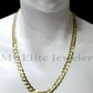 SOLID 14k Yellow Gold Ladies Chain Necklace 22 Inch Cuban Curb Link  3 MM Women