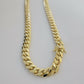 Solid 10k Gold Chain 10mm Miami Cuban Link Necklace 24" Men's Box Lock REAL 10kt