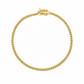 10k Real Solid Gold Miami Cuban Bracelet 2mm Link 7" inch Women Ladies