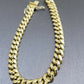 REAL 14K Yellow Gold Miami Cuban Bracelet 9" inch Link 9mm Brand New Box Clasp