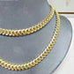 SOLID 10k Yellow Gold Miami Cuban Link Chain 7mm 26" Necklace Box Clasp REAL 10k