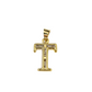 10k Gold Cuban Curb Chain Necklace T Initial Alphabet Pendant Charm 3mm Necklace