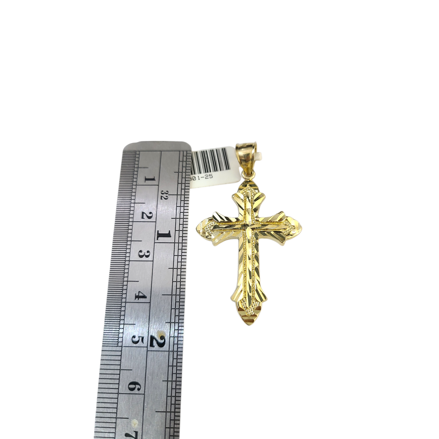 Real 10k Rope Chain Cross Charm Necklace Pendant Set 5mm 20"-30" Gold