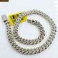 Real 2CT Men Diamond 10k Bracelet Cuban Link Yellow Gold 8" Box Clasp Genuine