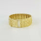 10K REAL Yellow Gold Nugget Bracelet 9"Inch 22mm ,Men's hand gold chain 10kt