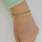 Real 10k Yellow Gold Bracelet 6mm-13mm Miami Cuban Link 9" Inch Mens 10kt ,Chain
