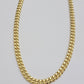 Mens 10k Yellow Gold Chain Neckalce Miami cuban Link 8mm 18" - 30 Inch REAL 10KT