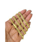 10K SOLID Gold Miami Cuban Link Chain 5mm 24" Inch Men Women Real Necklace